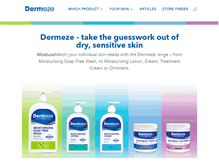 Tablet Screenshot of dermeze.com.au